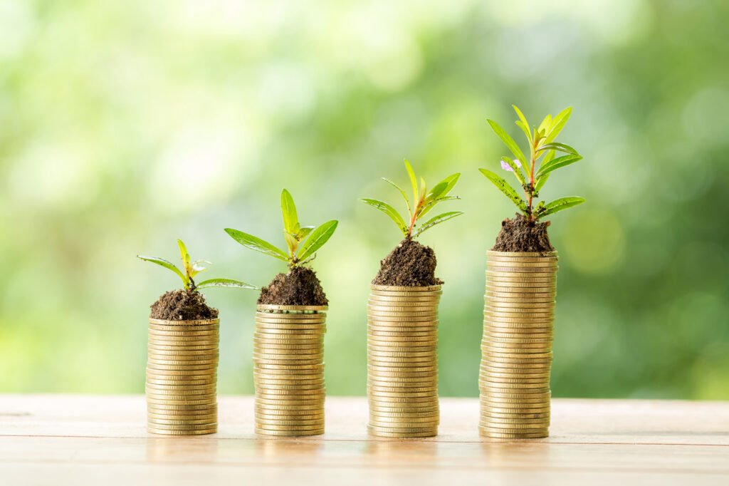 Compounding growth of long-term savings