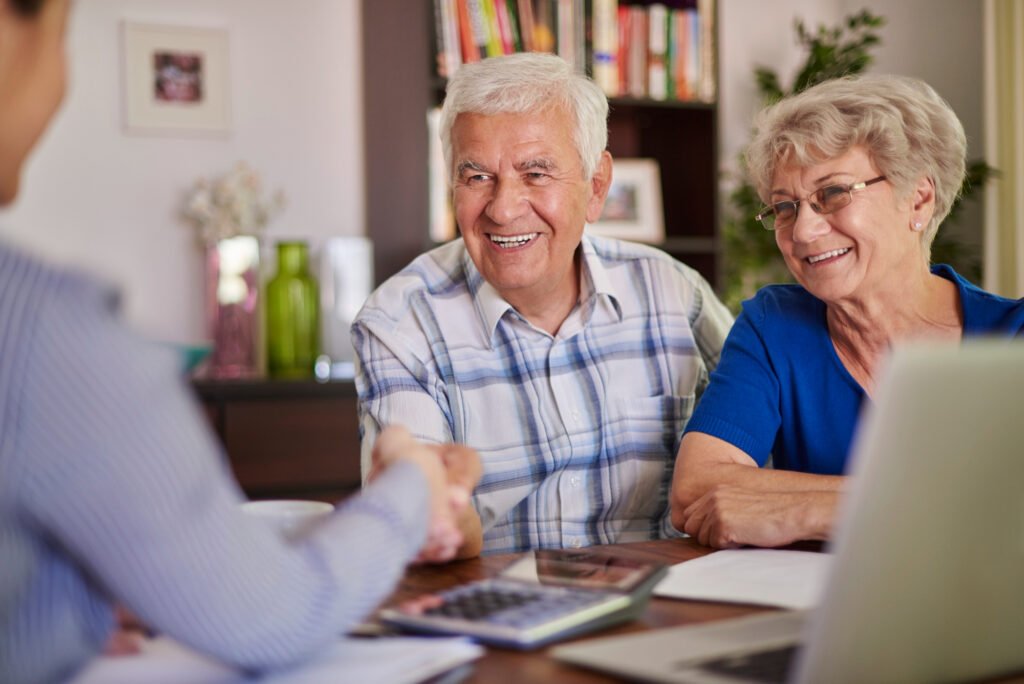 Retirement planning with a financial advisor